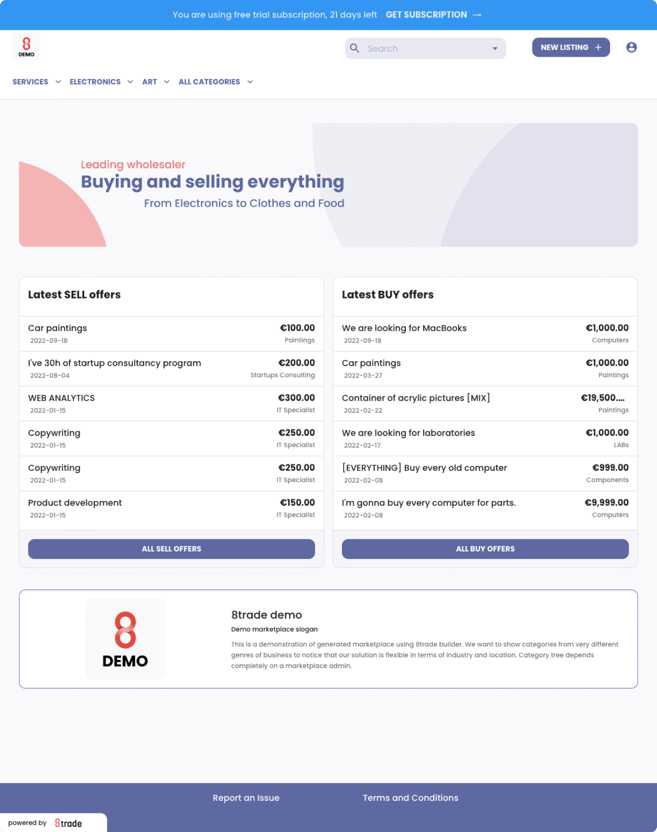 High-fidelity wireframes